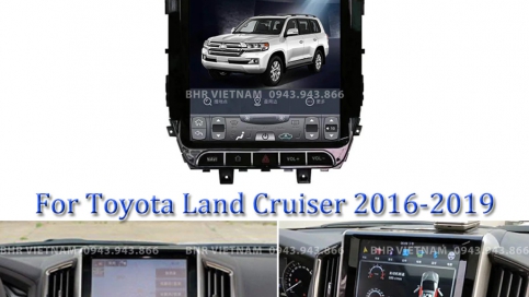Màn hình DVD Android Tesla Toyota Land Cruiser 2016 - 2020